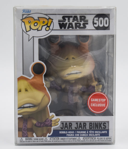 Funko Pop! Star Wars: Clone Wars Jar Jar Binks #500 GameStop Exclusive