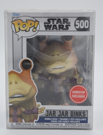 Funko Pop! Star Wars: Clone Wars Jar Jar Binks #500 GameStop Exclusive