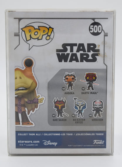 Funko Pop! Star Wars: Clone Wars Jar Jar Binks #500 GameStop Exclusive