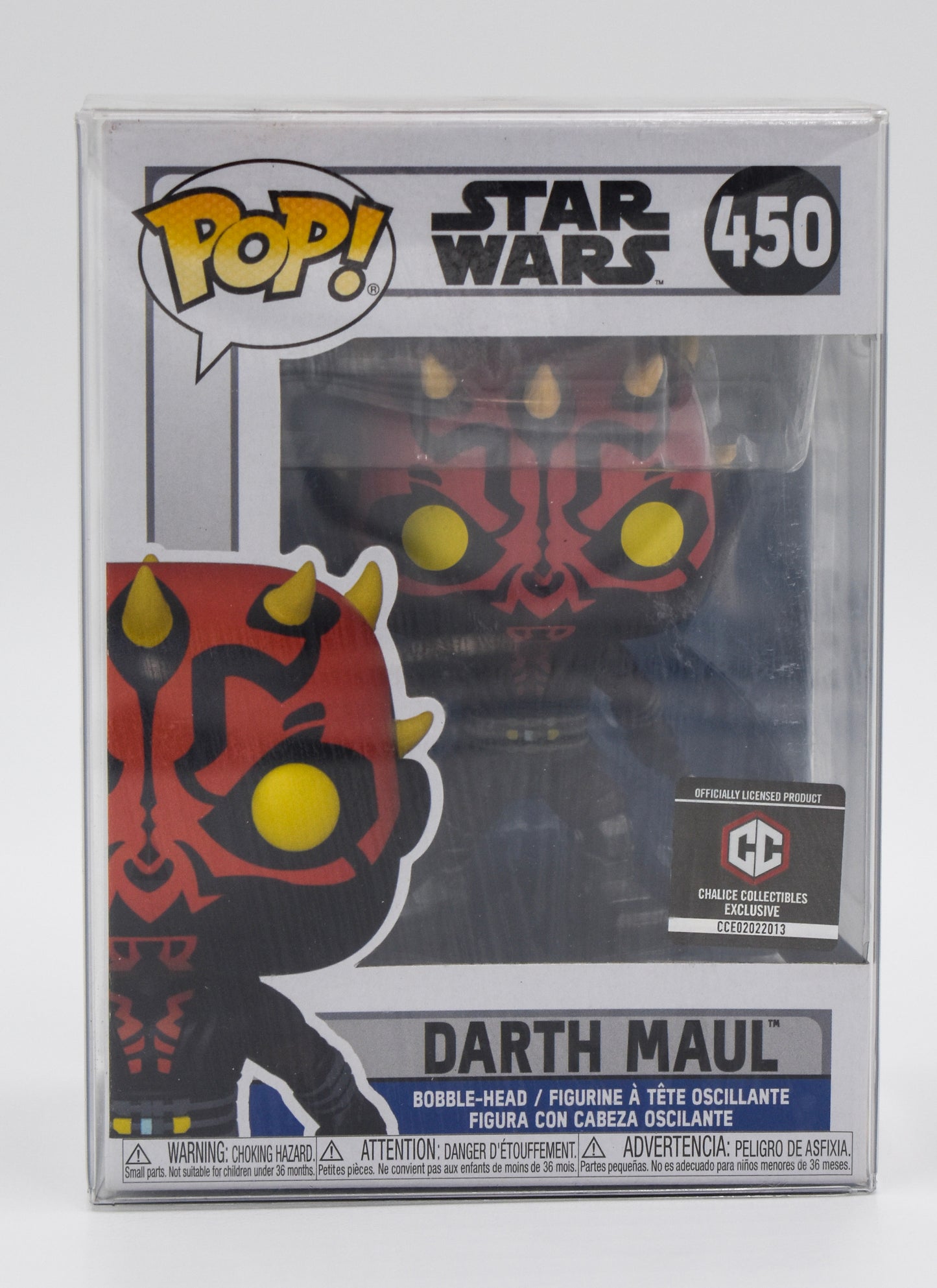 Funko Pop! Star Wars Darth Maul #450 Chalice Collectibles Exclusive