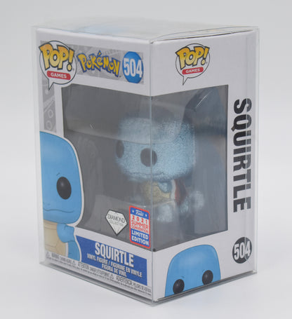 Funko Pop! Pokémon - Squirtle #504 - Diamond -  Summer Convention 2021 Shared Exclusive