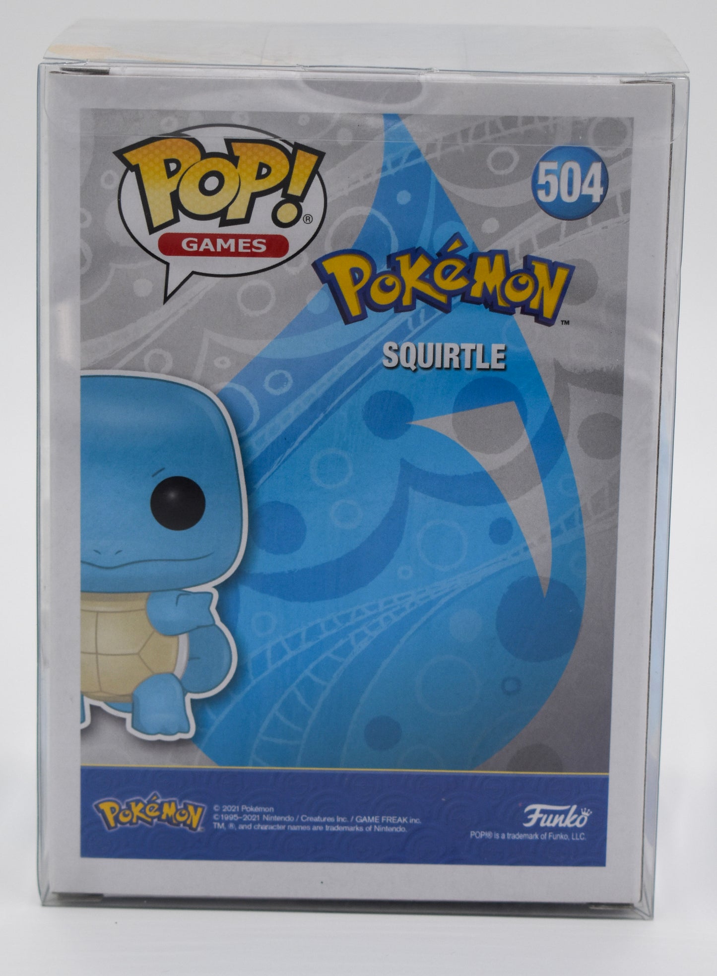 Funko Pop! Pokémon - Squirtle #504 - Diamond -  Summer Convention 2021 Shared Exclusive