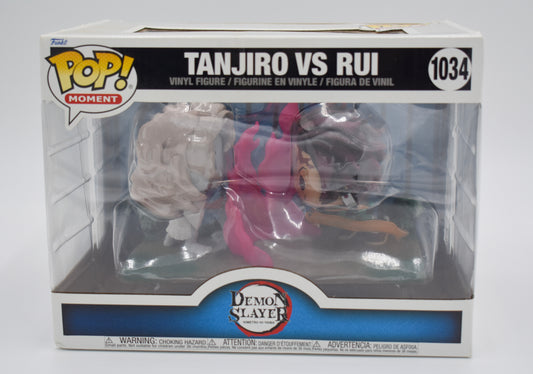 Funko Pop! Moment: Demon Slayer - Tanjiro vs. Rui #1034